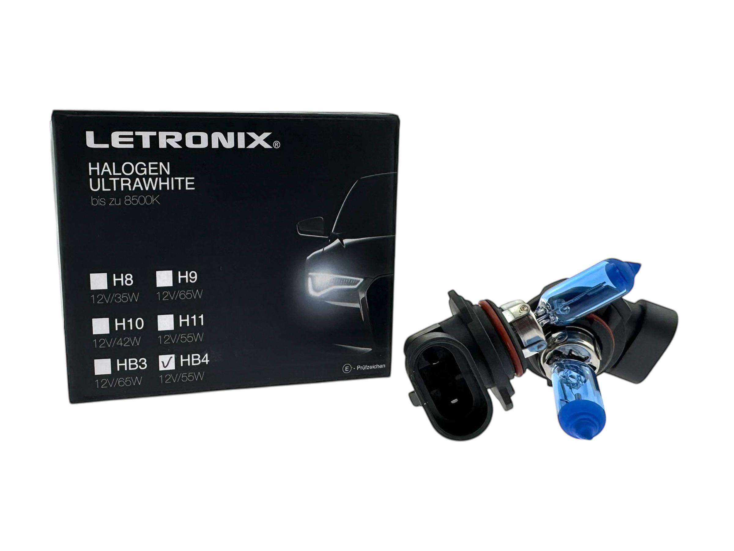 LETRONIX Halogen Sockel Leuchtmittel 8500K Xenon Gas Ultra White E-Prüfzeichen - Bild 15 von 15
