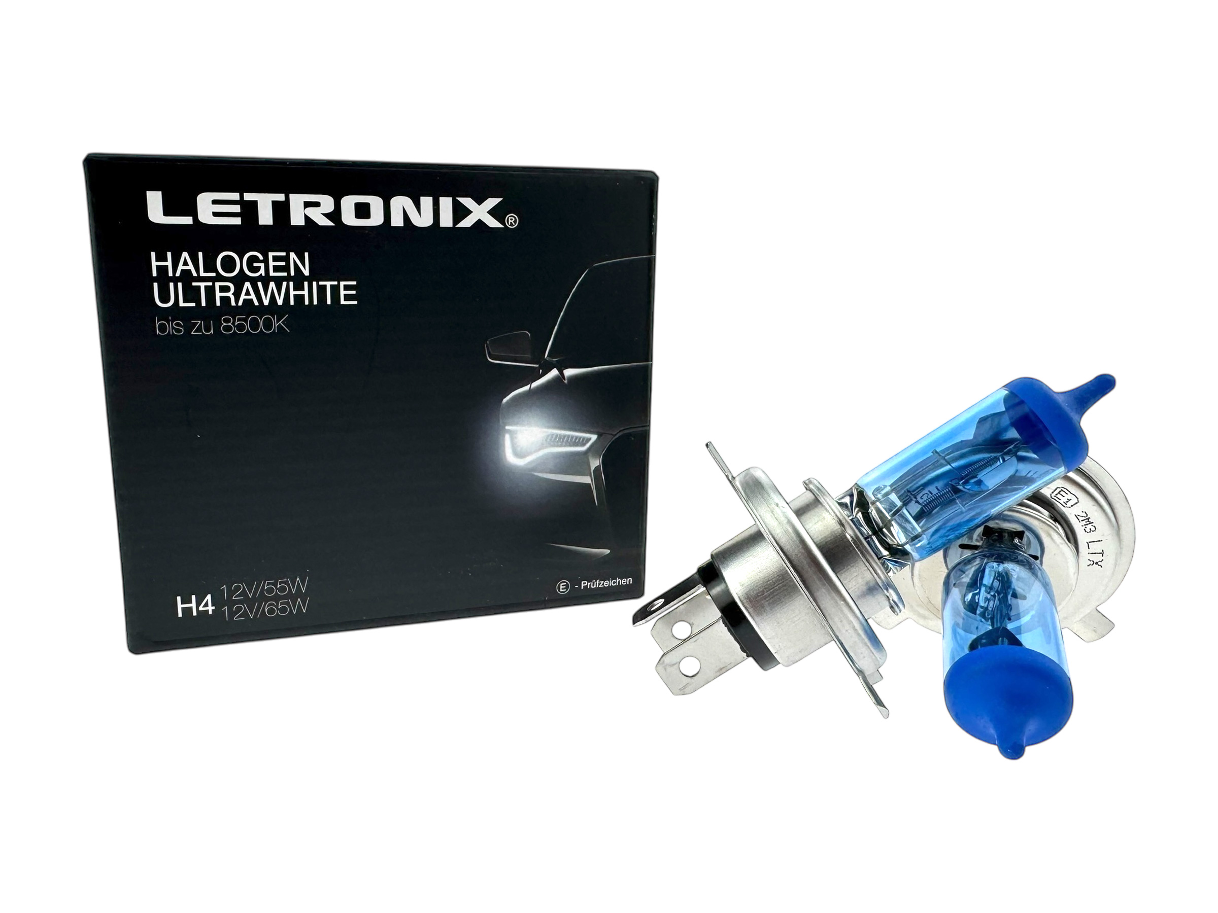 LETRONIX Halogen Sockel Leuchtmittel 8500K Xenon Gas Ultra White E-Prüfzeichen - Bild 7 von 15