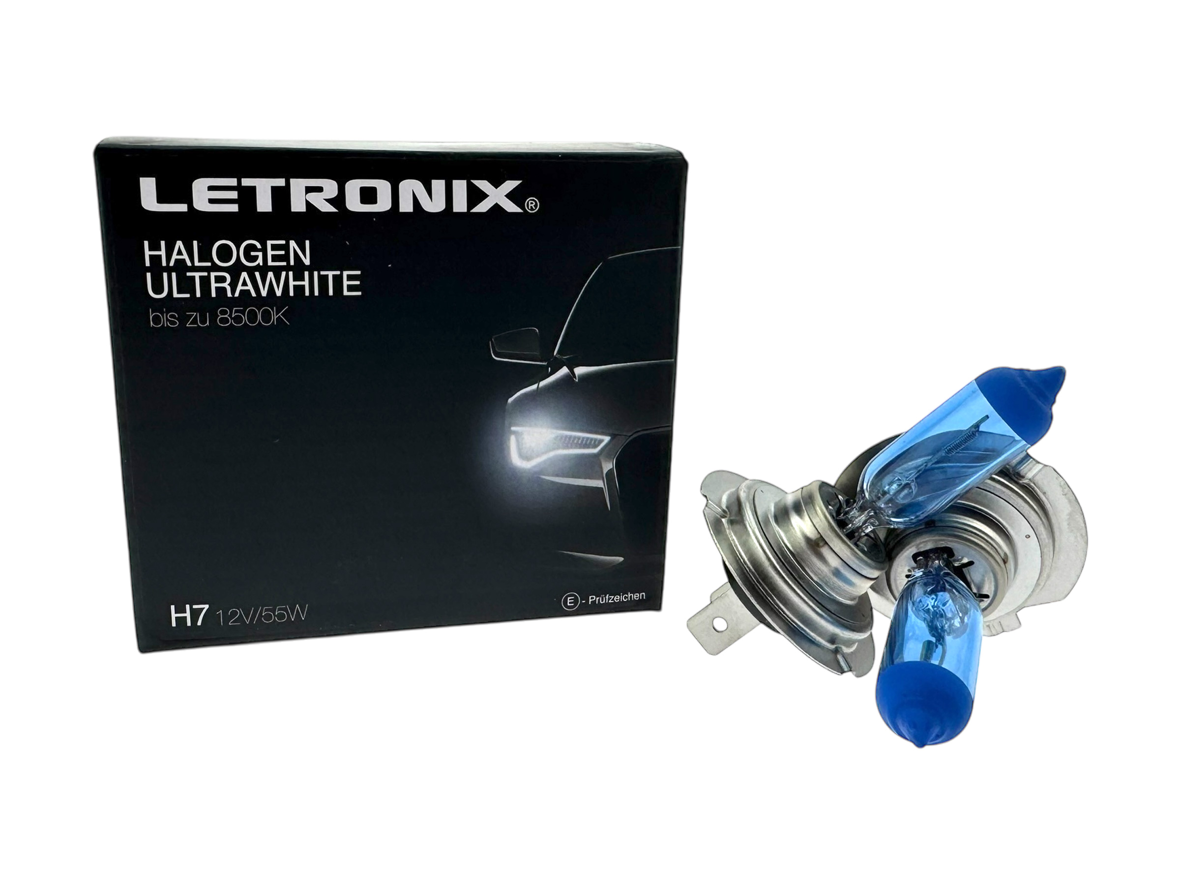 LETRONIX Halogen Sockel Leuchtmittel 8500K Xenon Gas Ultra White E-Prüfzeichen - Bild 8 von 15