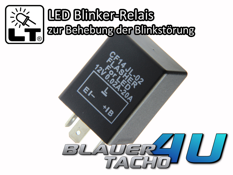 LED Blinker Relais Blinkrelais Blinkerrelais Flasher Lampe 12V Lastenunabhängig