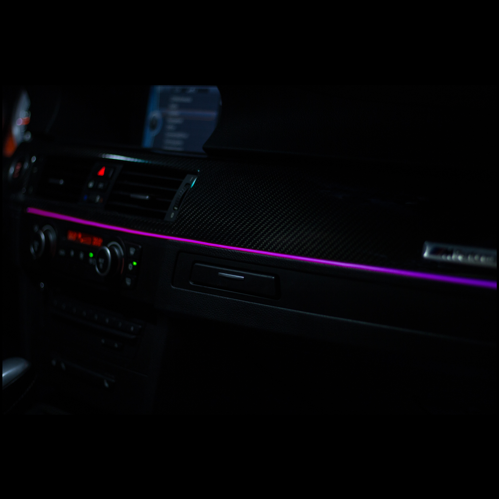 LETRONIX RGB LED Ambientebeleuchtung 4er Set VW Polo 6n Polo 9n Santana