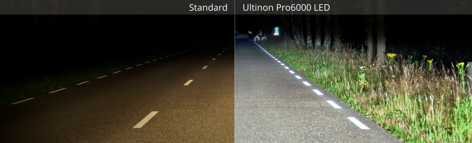 Philips Ultinon Pro6000 H7 LED Abblendlicht +230% Straßenzulassung  11972U6000X2