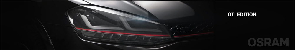 OSRAM LEDriving® Golf 7 VII 7.5 Facelift 2017-​2020 Full LED Scheinwerfer  GTI