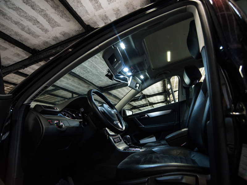 LETRONIX RGB LED Ambientebeleuchtung 5er Set Mercedes W140 W220